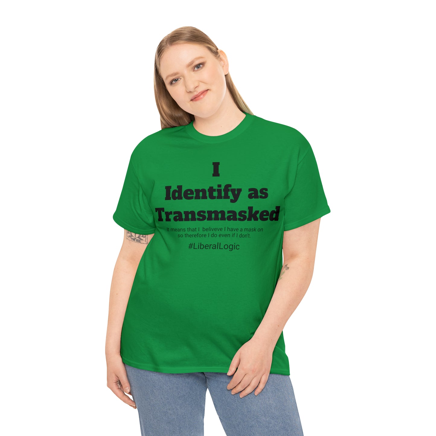 Transmasked Unisex Heavy Cotton Tee