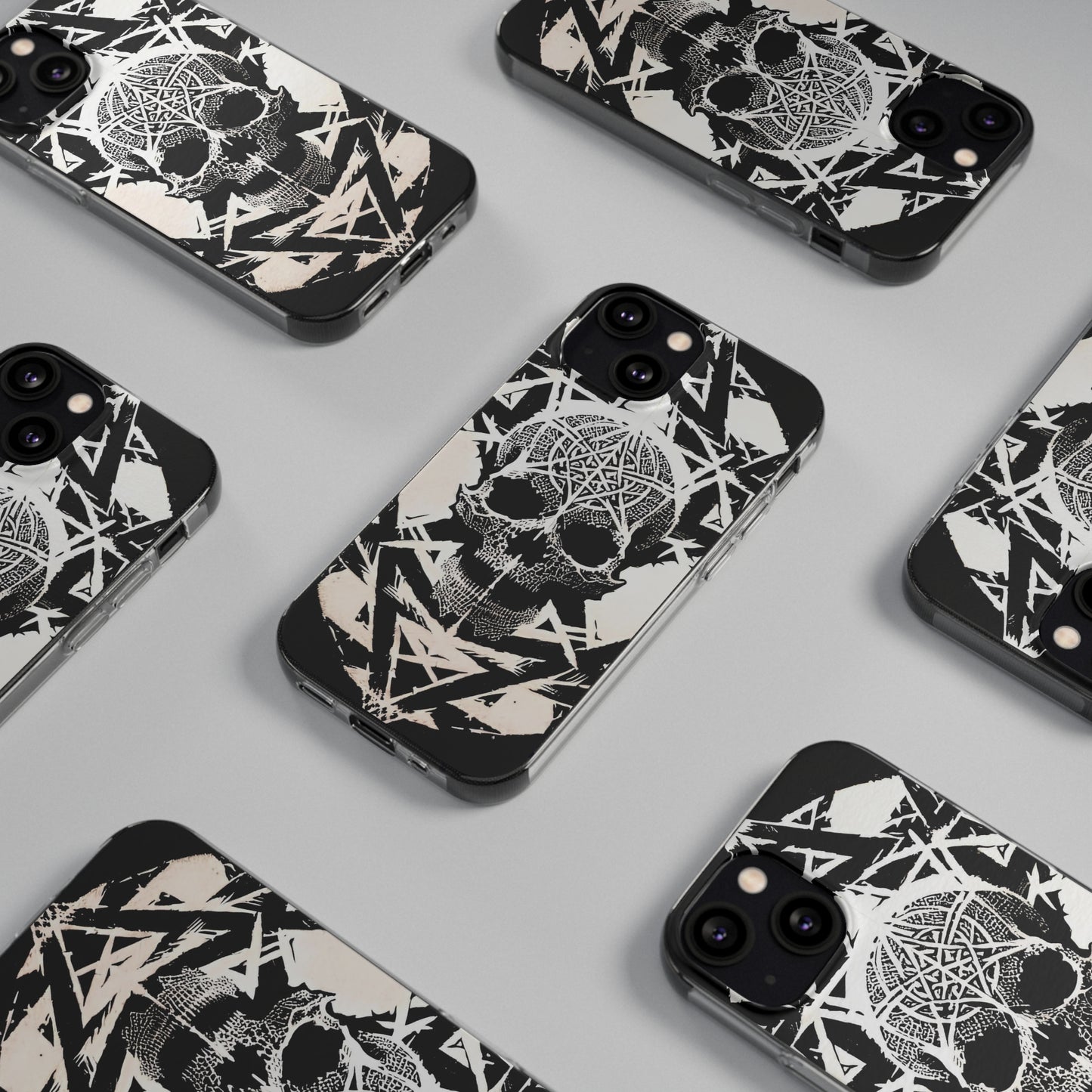 Skull Soft Phone Cases