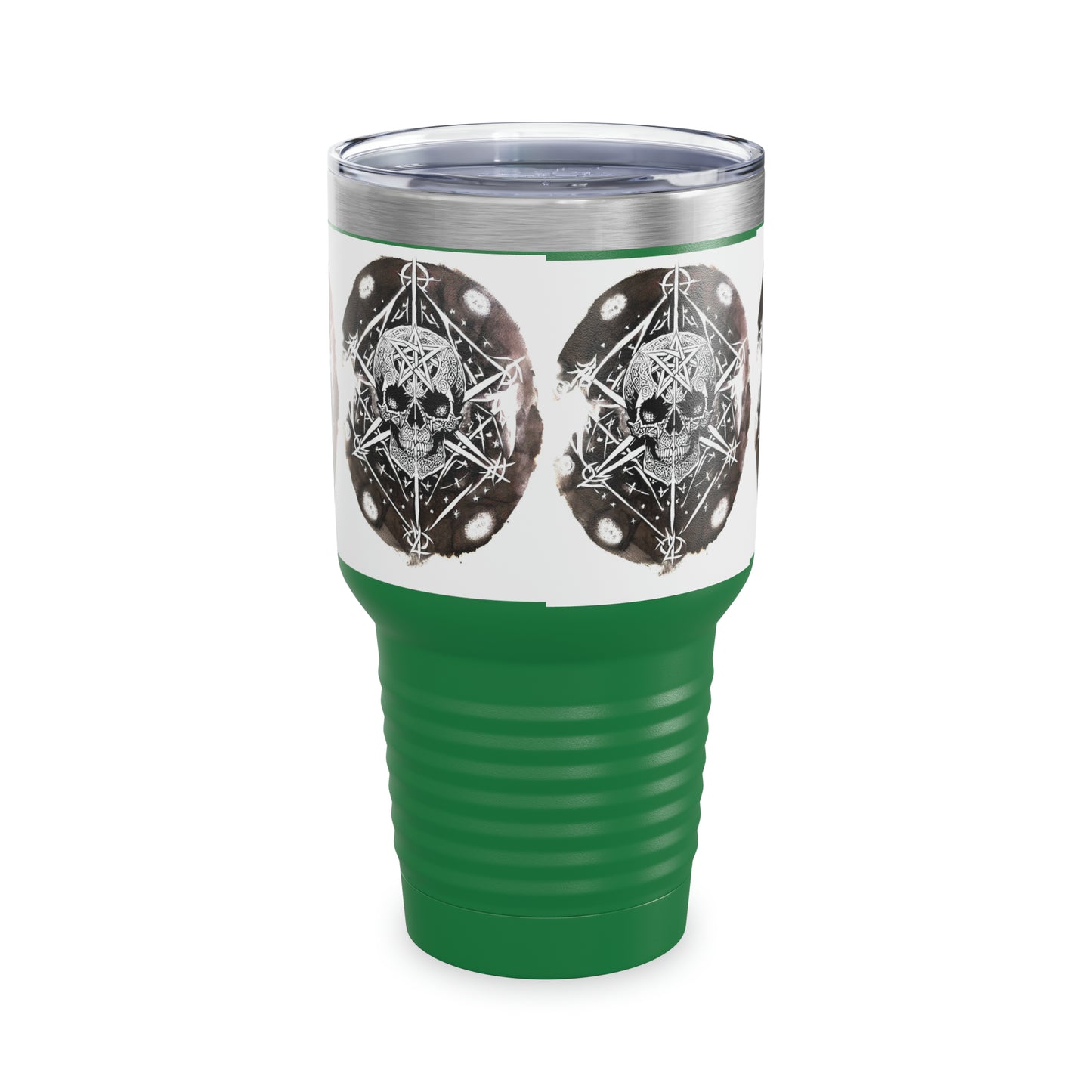 Pentagram Skull Ringneck Tumbler, 30oz