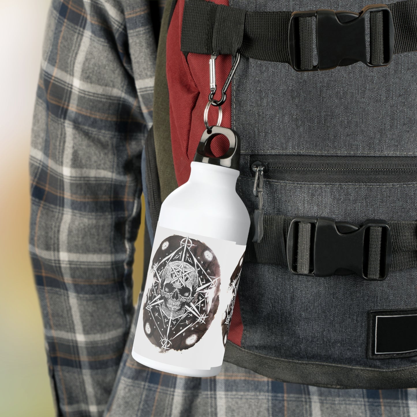 Pentagram Skull Oregon Sport Bottle