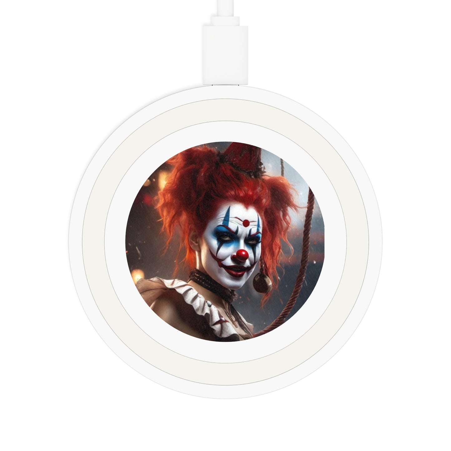 Evil Clown Quake Wireless Charging Pad