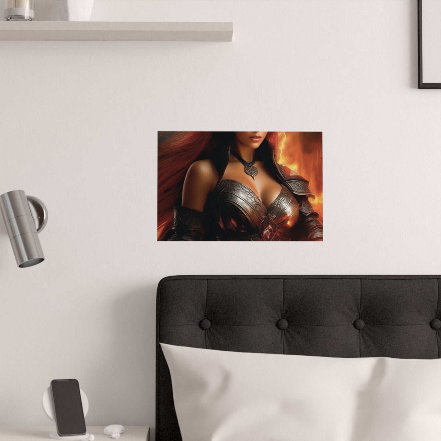 Fire warrior Satin Posters (210gsm)