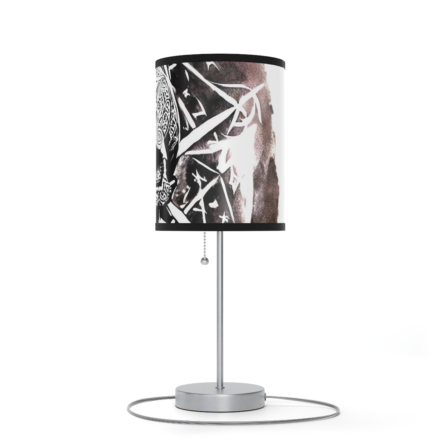 Pentagram Skull Lamp on a Stand, US|CA plug