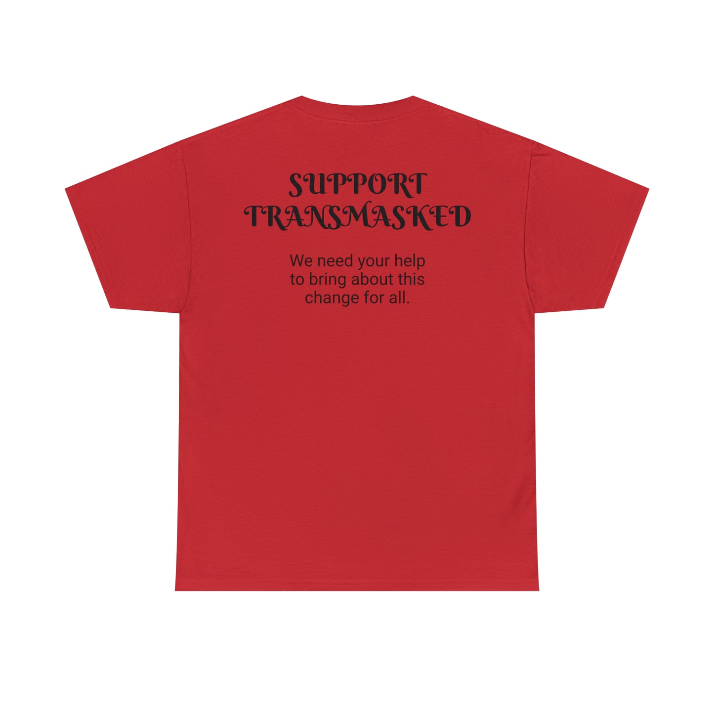 Transmasked Unisex Heavy Cotton Tee