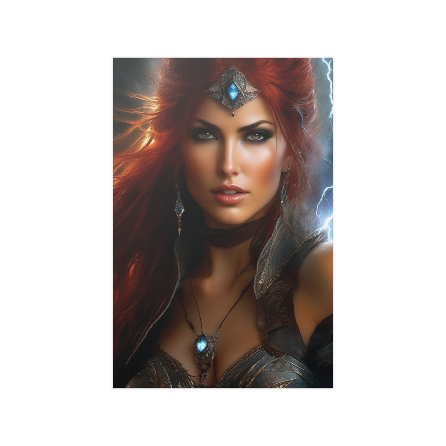 Redheaded Queen Satin Posters (210gsm)