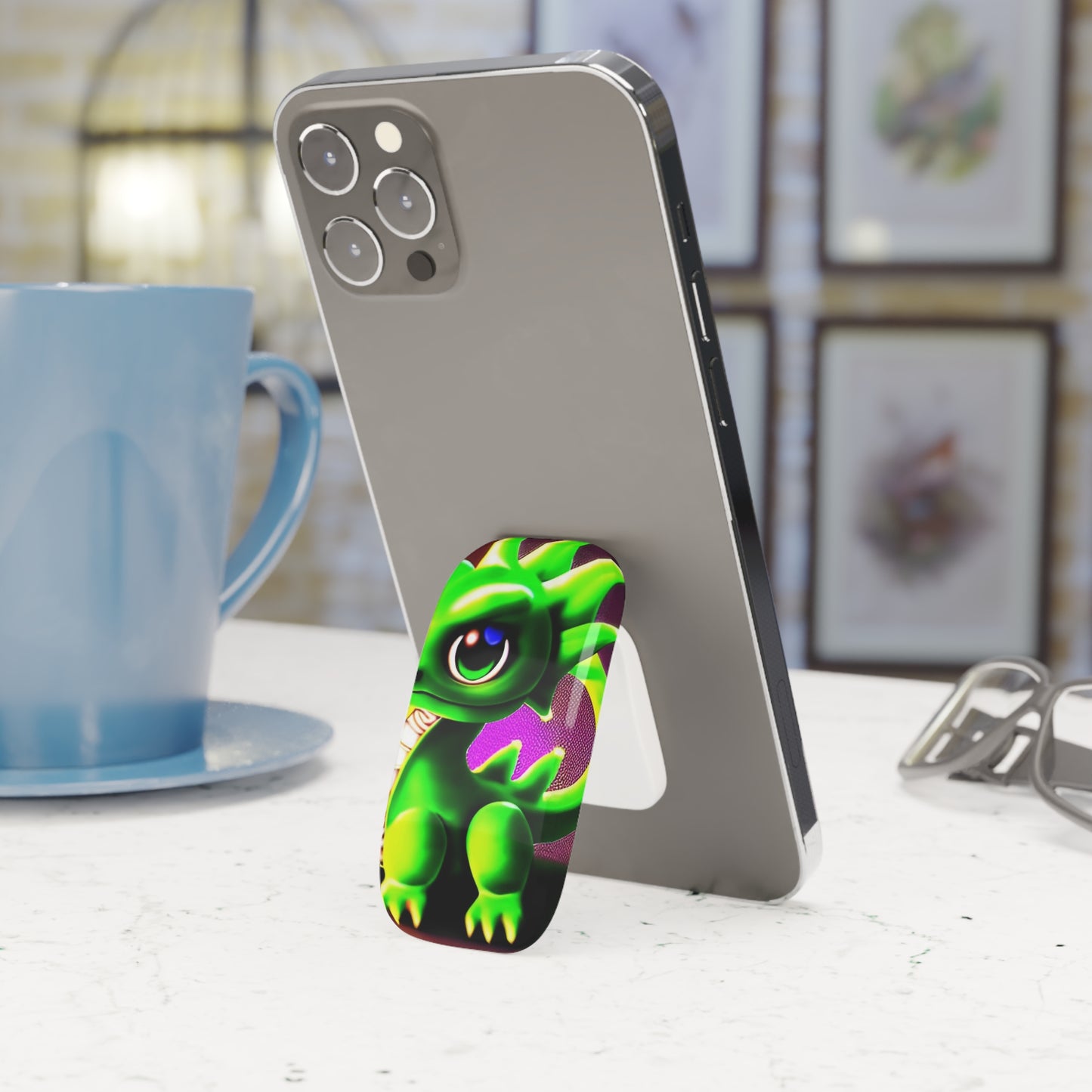 Baby Dragon Phone Click-On Grip