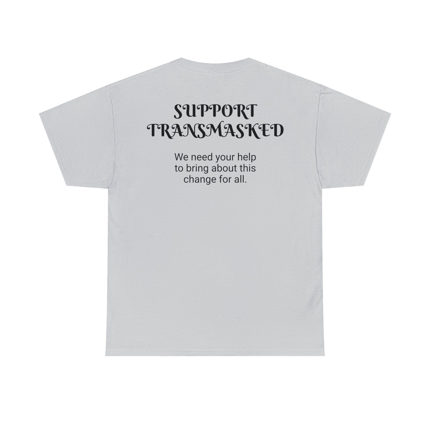 Transmasked Unisex Heavy Cotton Tee