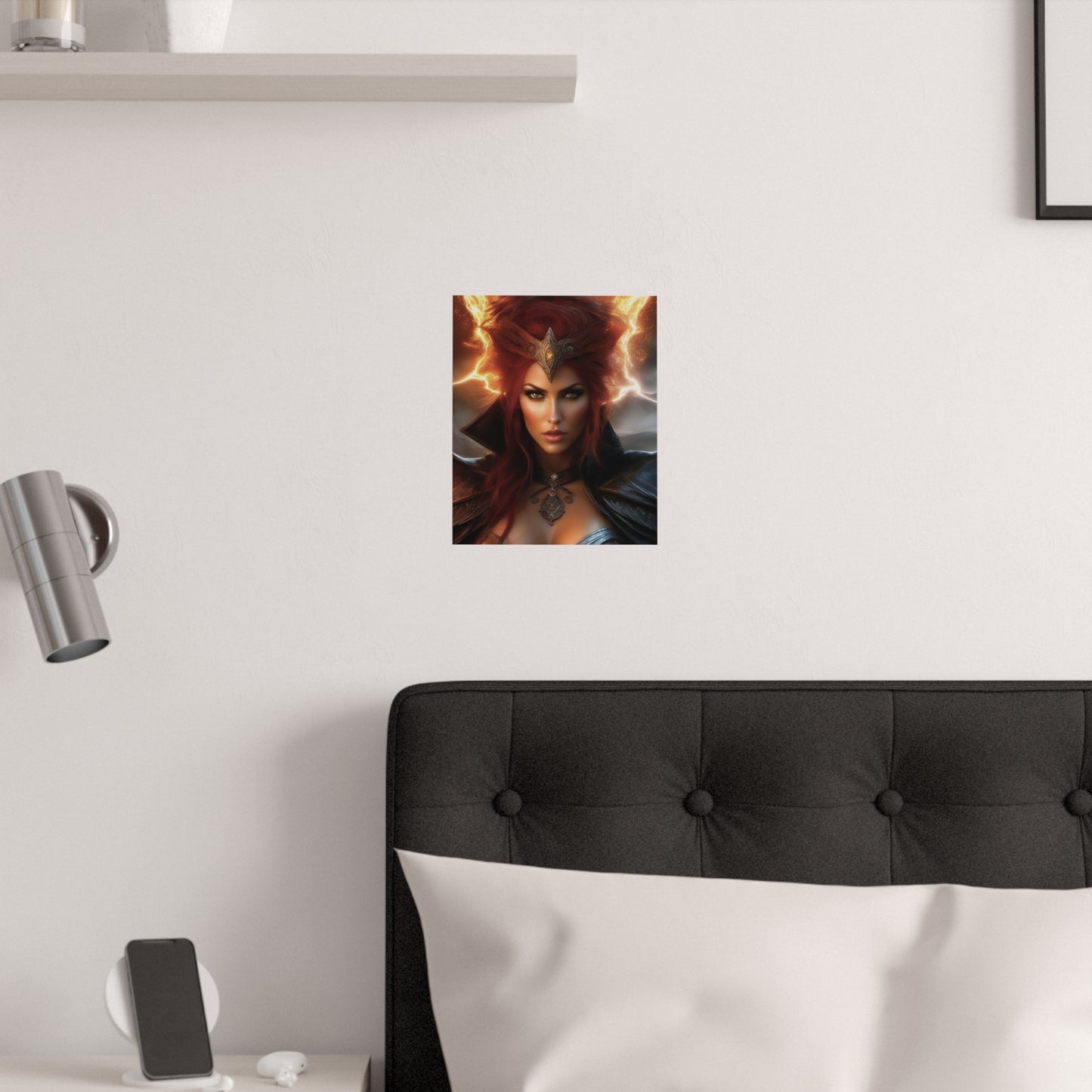 Redheaded Lightning Queen Satin Posters (210gsm)