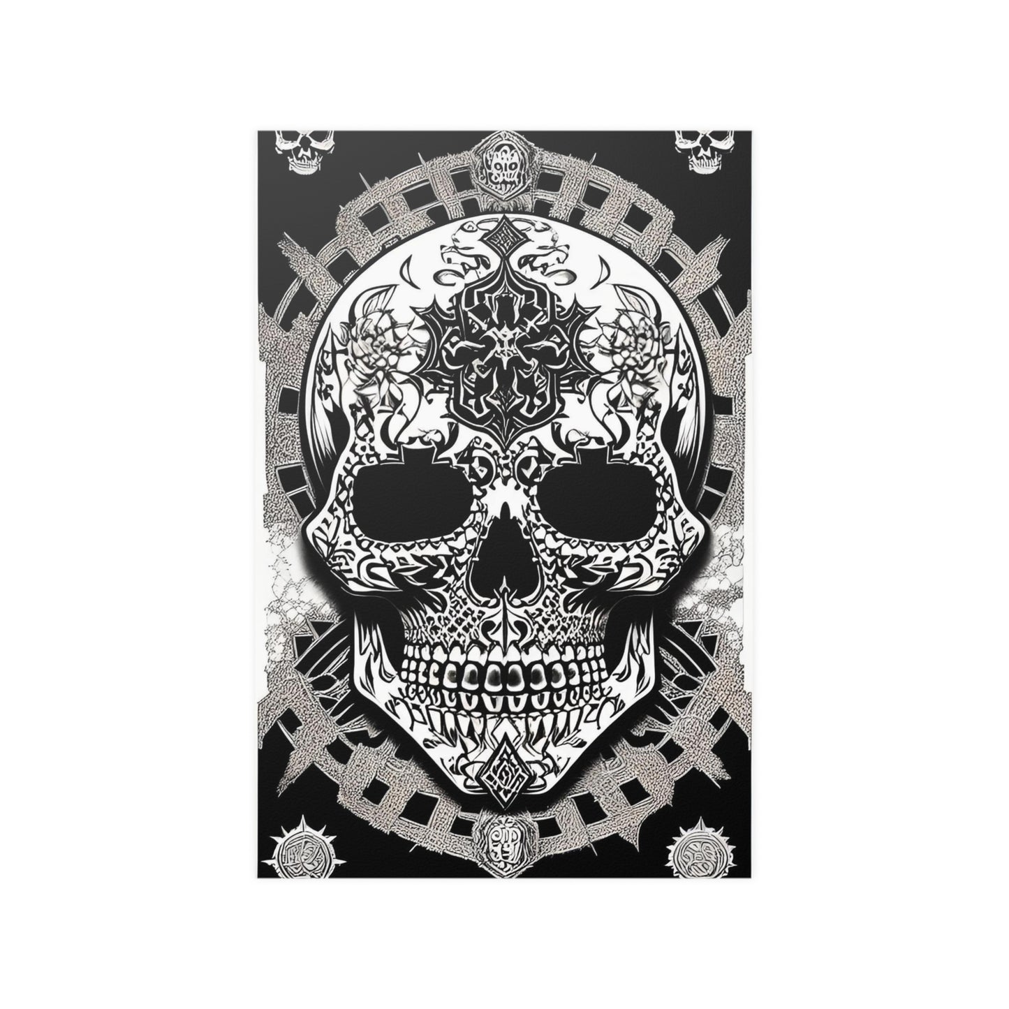 Skull Satin Posters (210gsm)