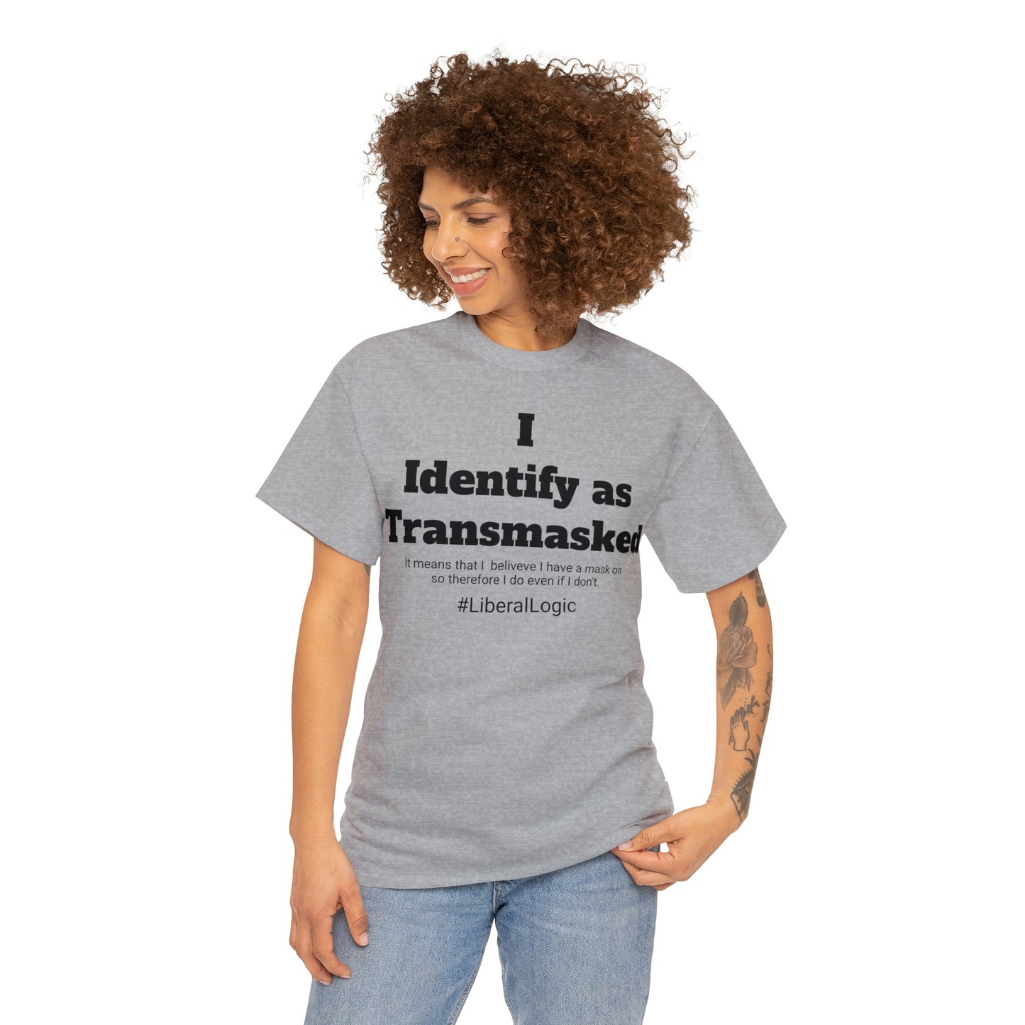 Transmasked Unisex Heavy Cotton Tee