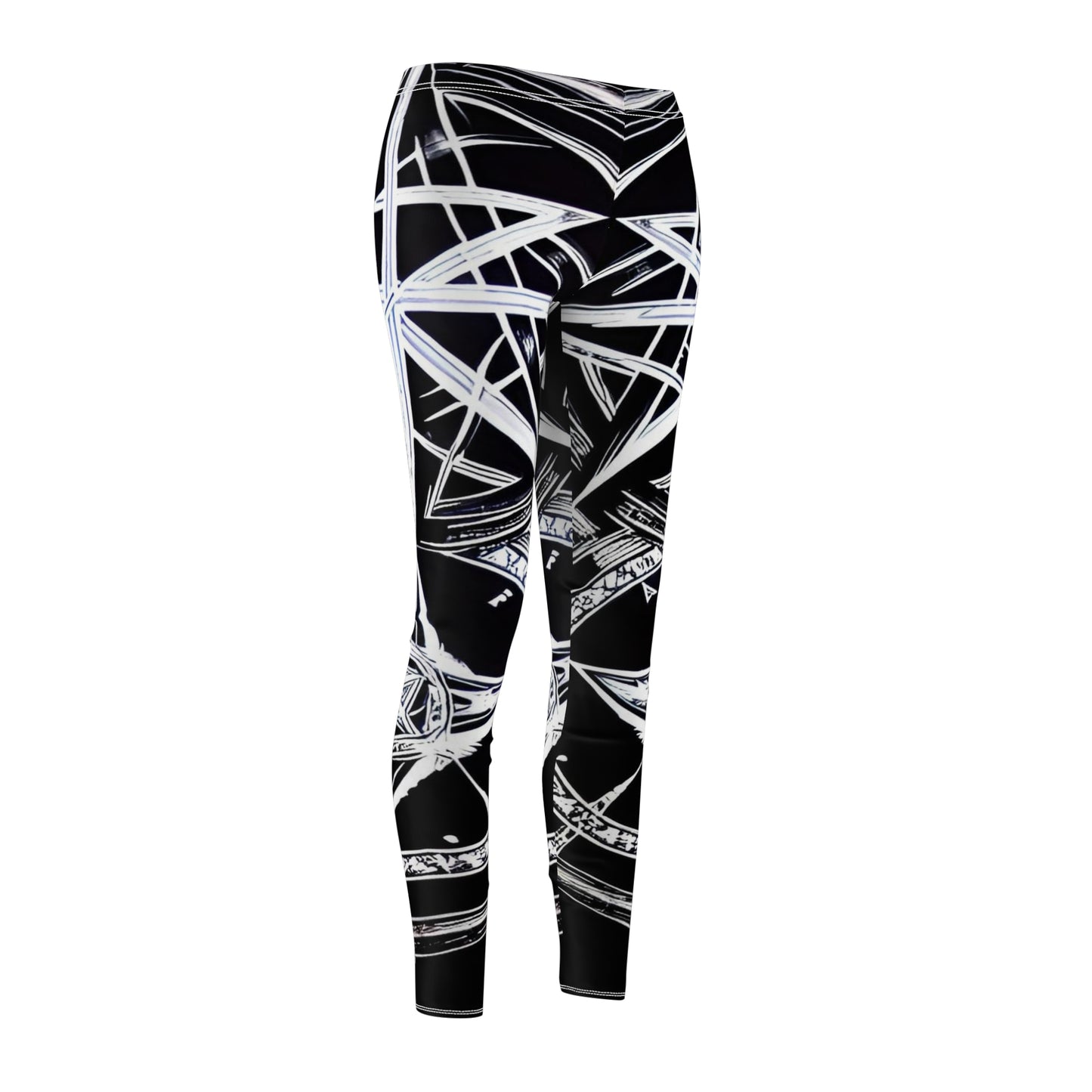 Runic Women's Cut & Sew Casual Leggings (AOP)