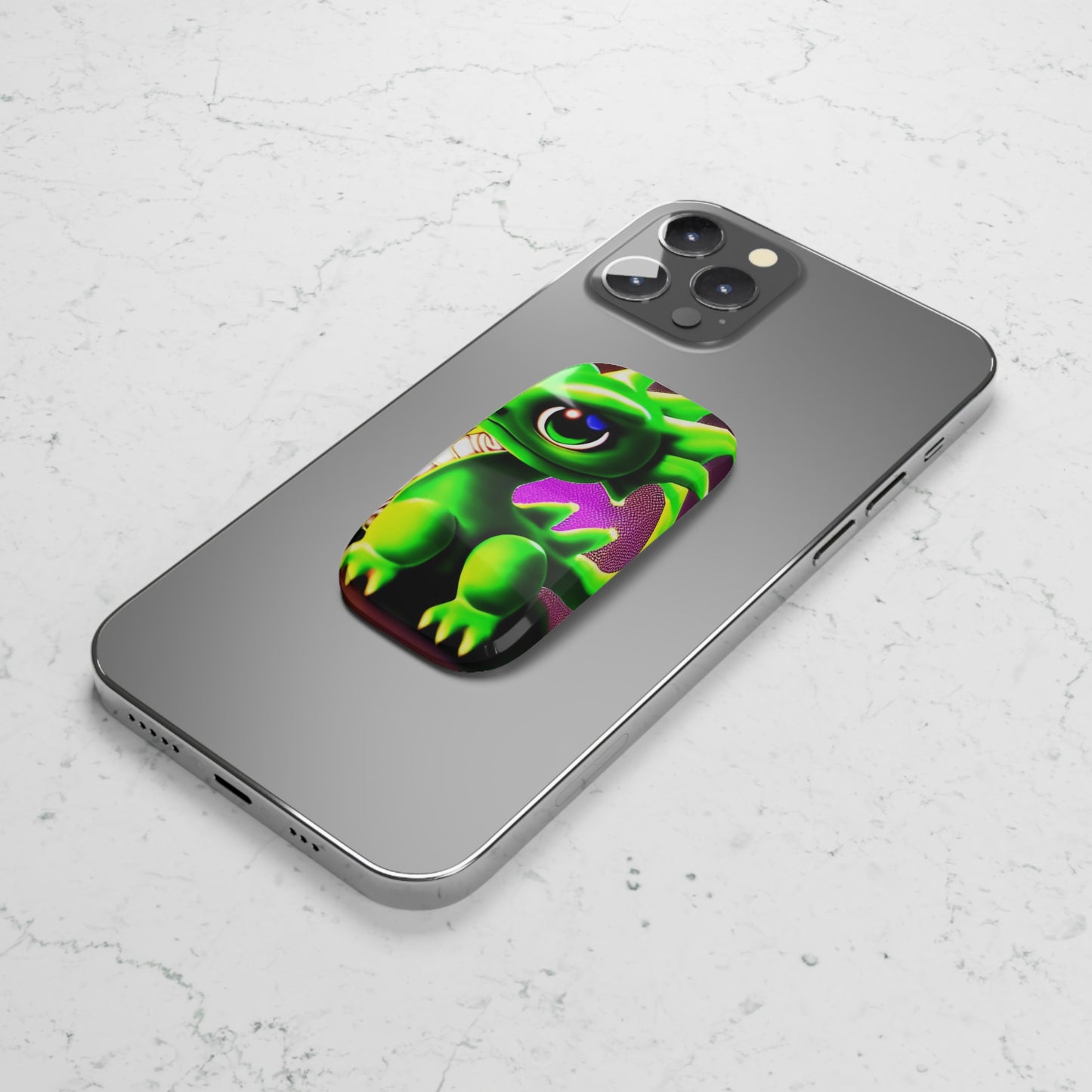 Baby Dragon Phone Click-On Grip