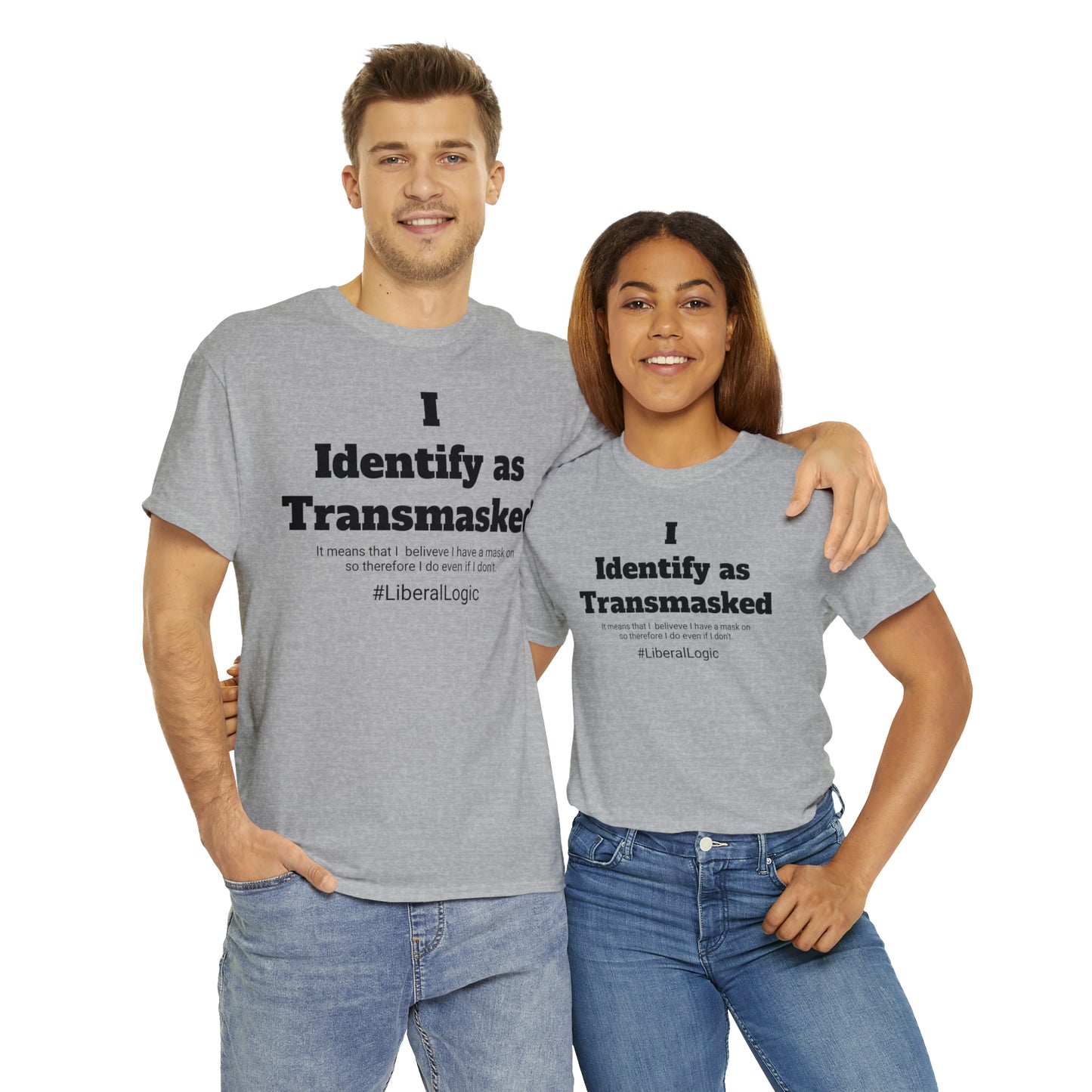 Transmasked Unisex Heavy Cotton Tee