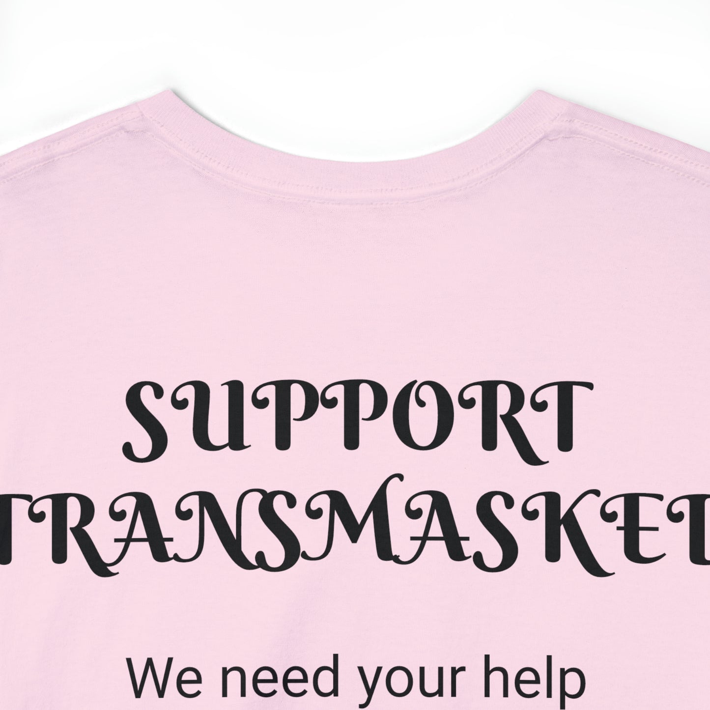 Transmasked Unisex Heavy Cotton Tee