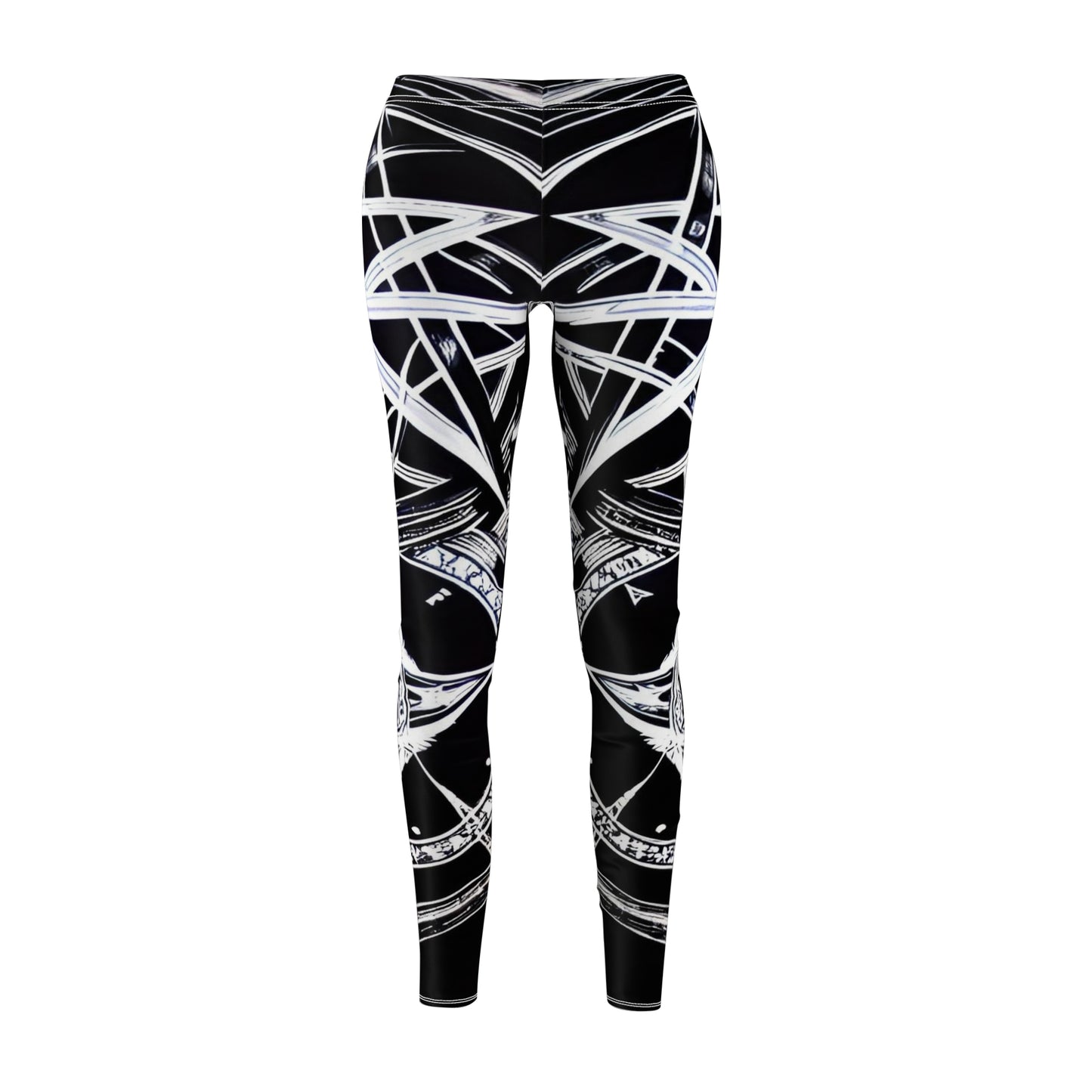 Runic Women's Cut & Sew Casual Leggings (AOP)