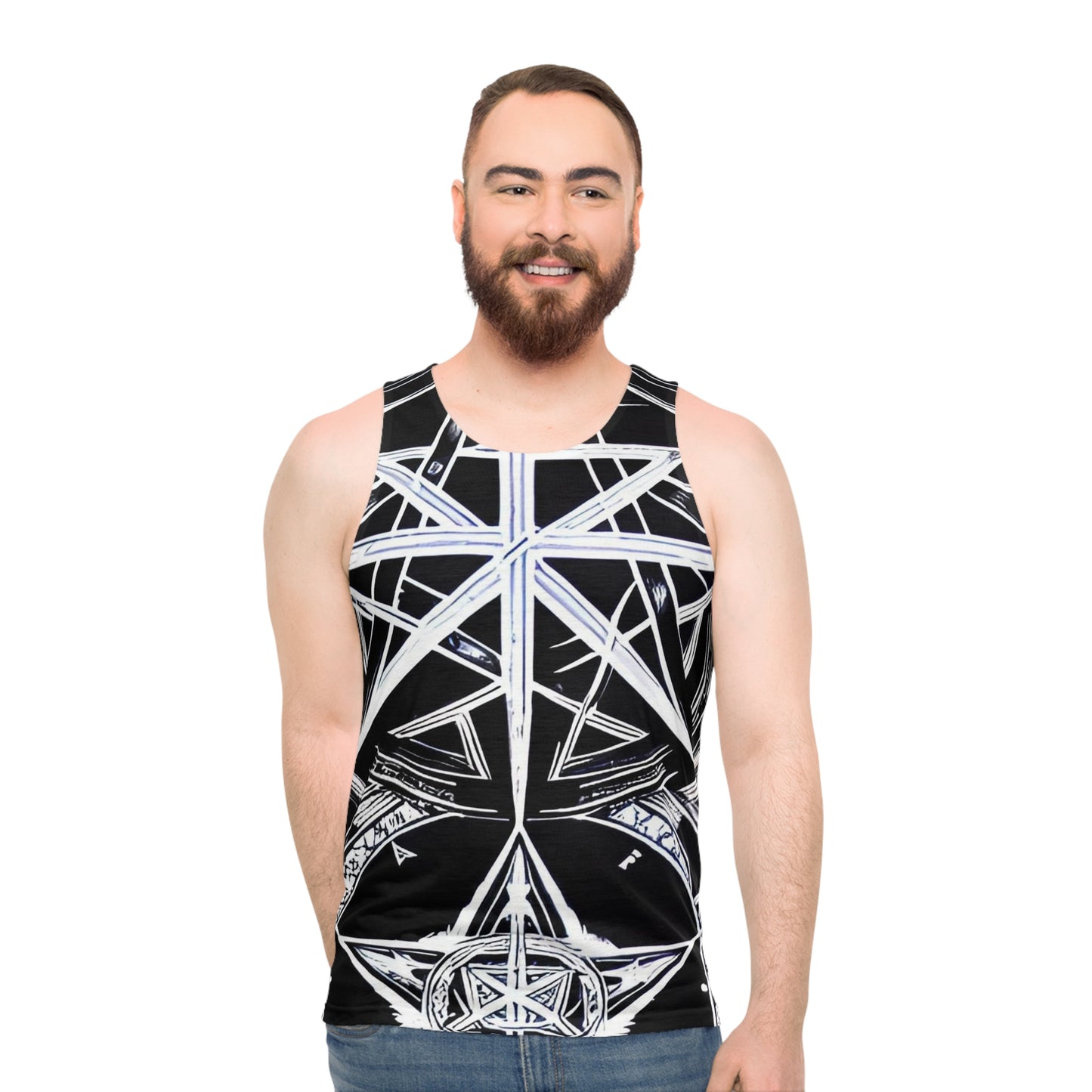 Runic Unisex Tank Top (AOP)