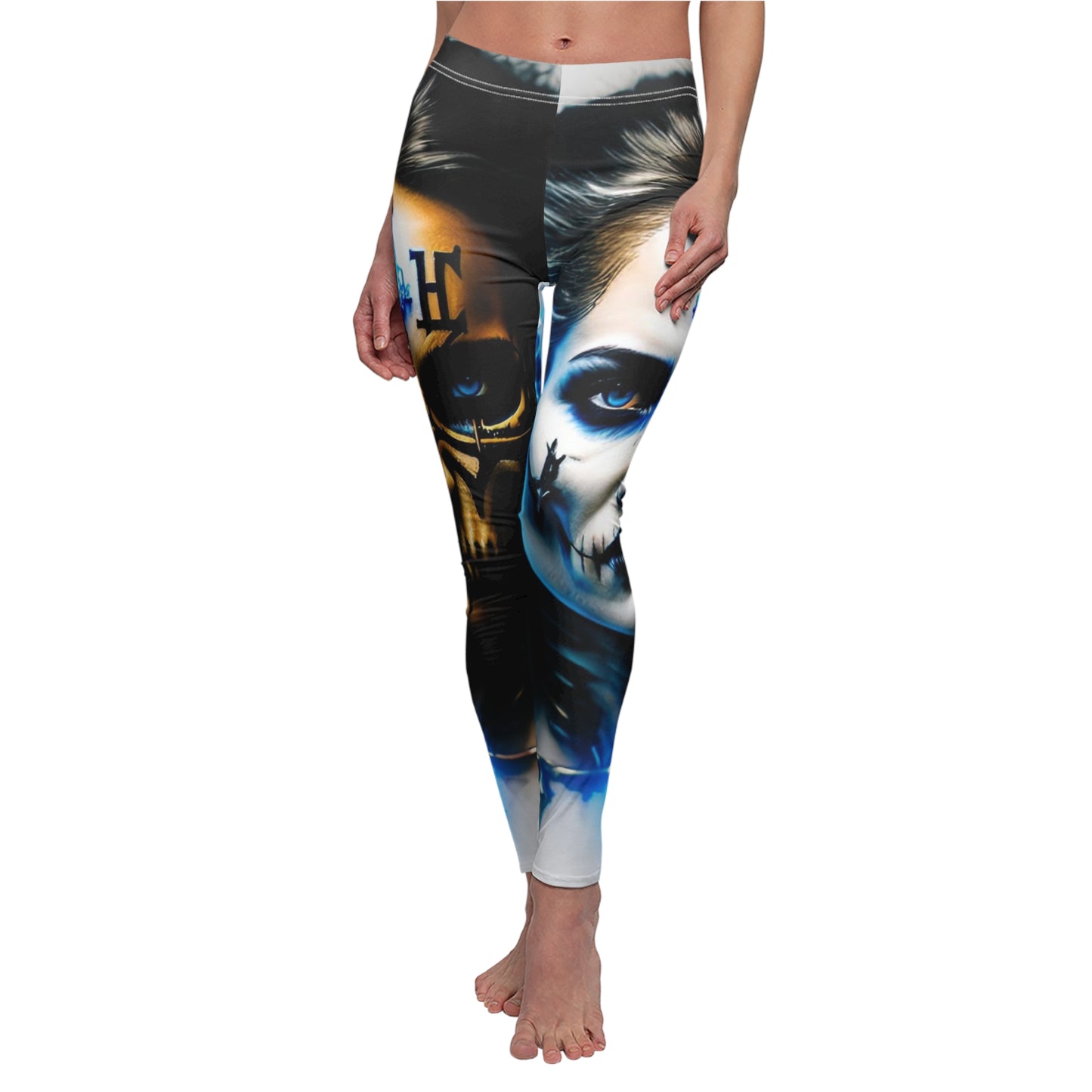 Women's Cut & Sew Casual Leggings (AOP)