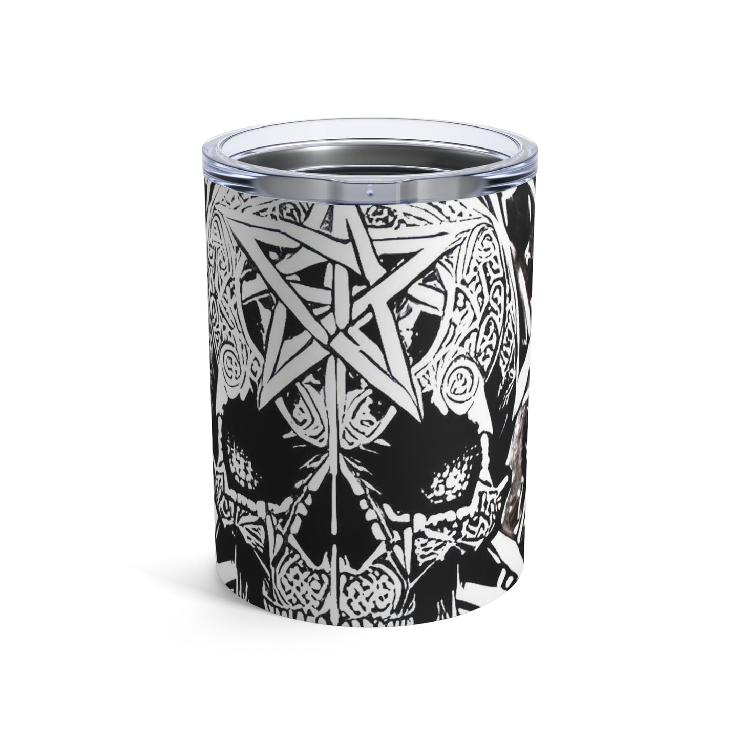 Pentagram Skull Tumbler 10oz