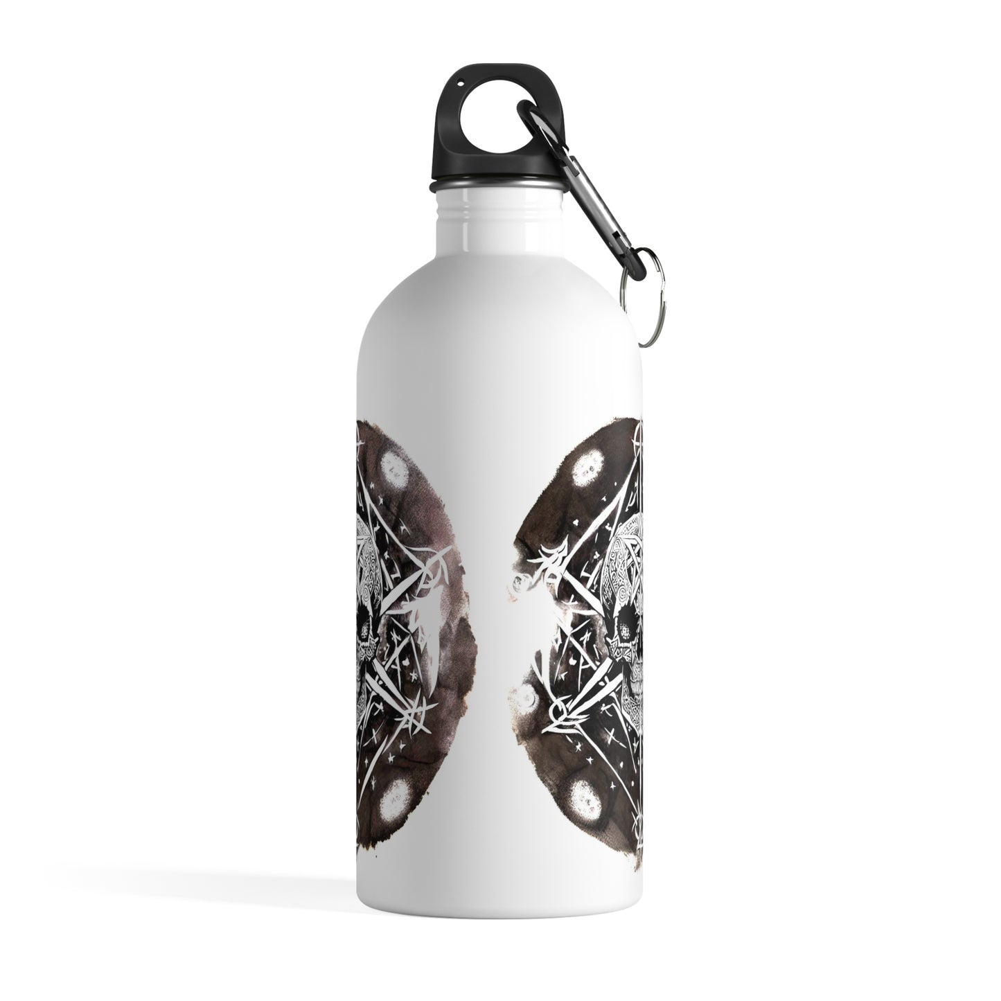 Pentagram Skull Stainless Steel Water Bottle