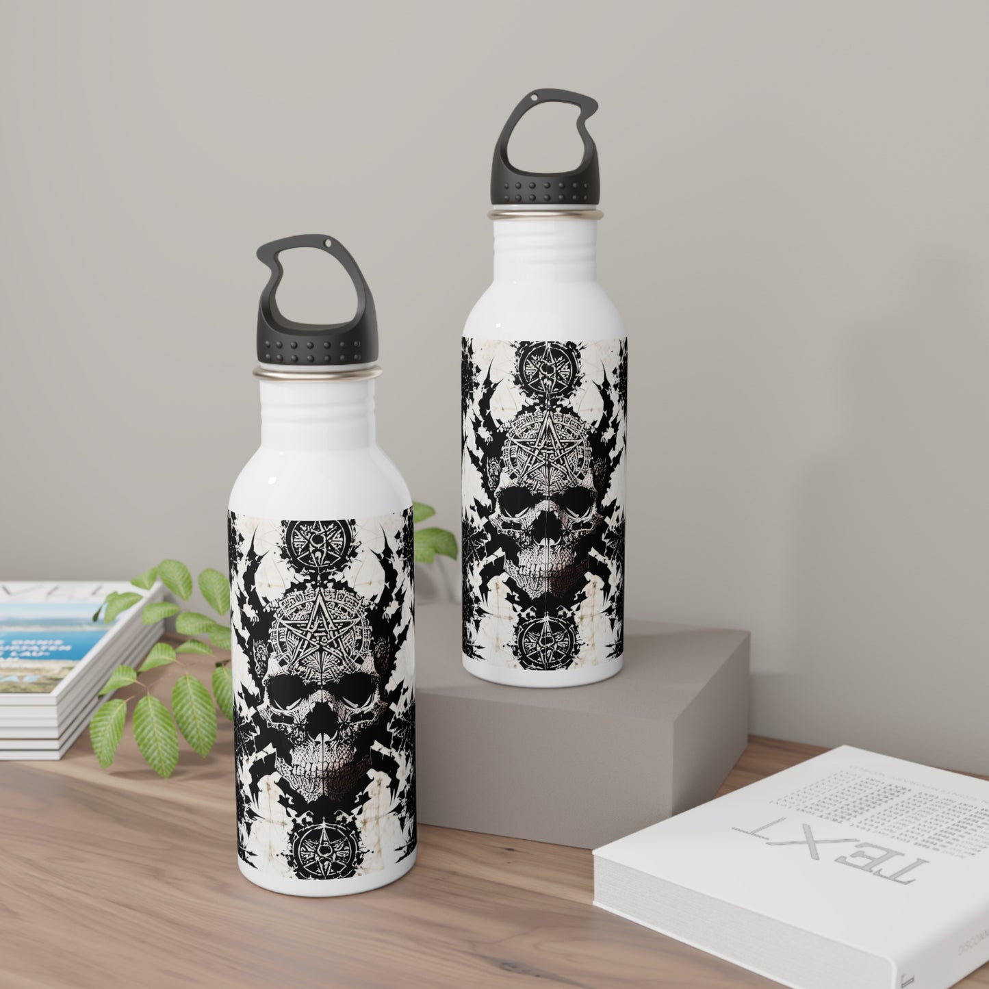 Skulls Stainless Steel Water Bottle