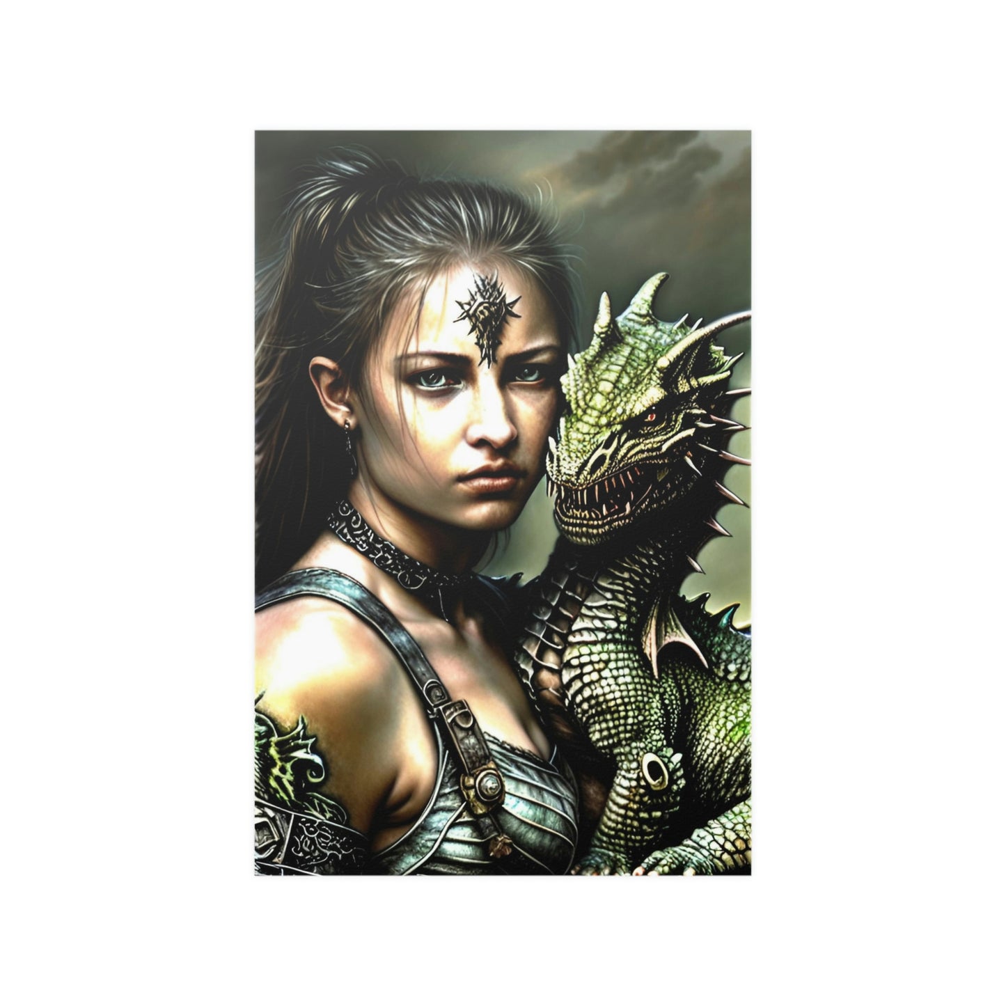 Baby dragon 22 Satin Posters (210gsm)