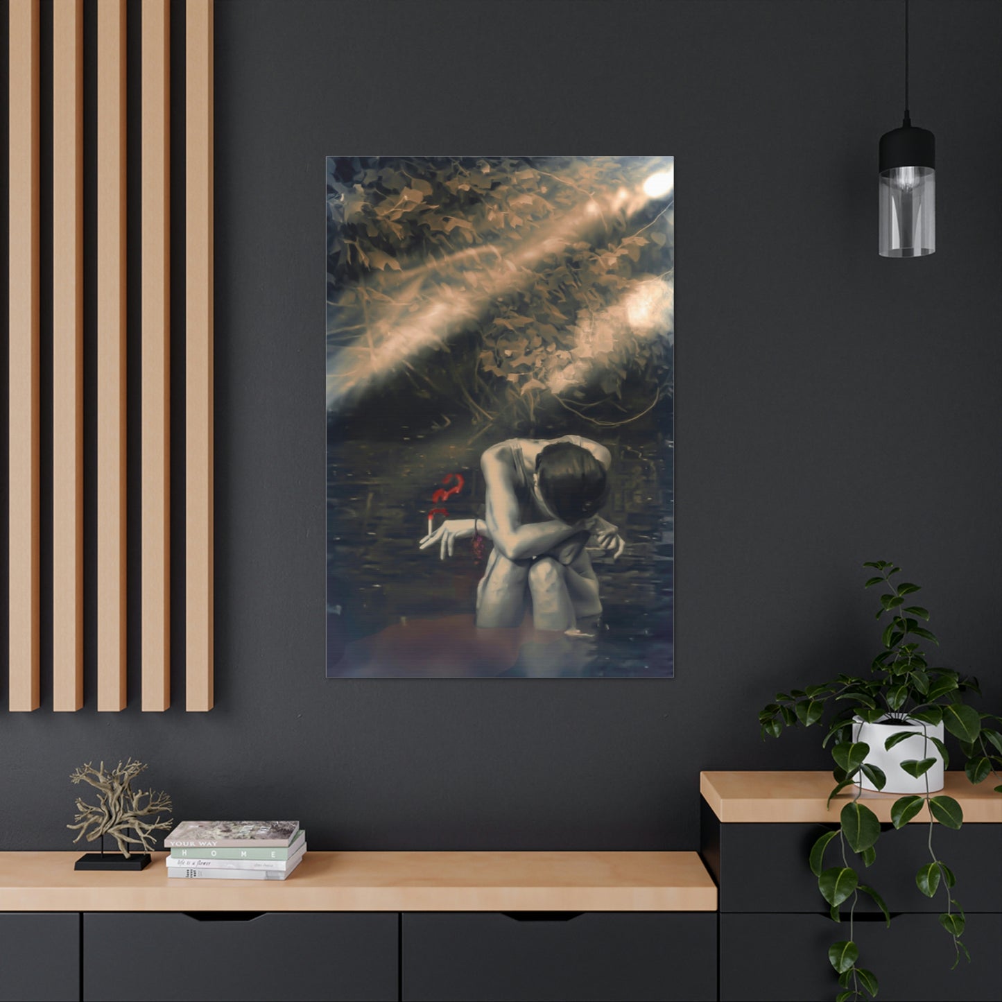 Depression Canvas Print