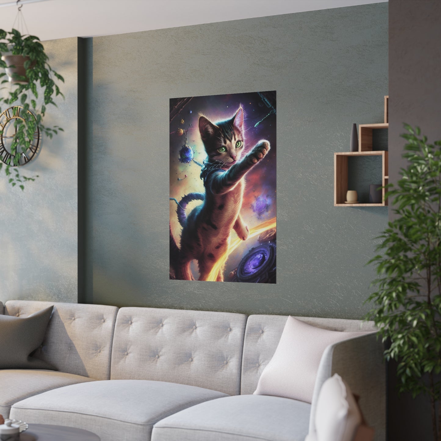 cat 8 Satin Posters (210gsm)