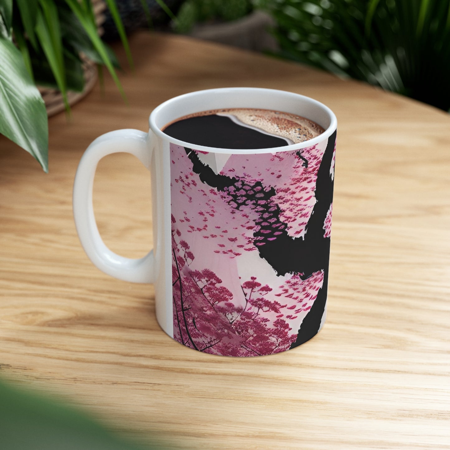 Cherry blossum 5 Ceramic Mug 11oz