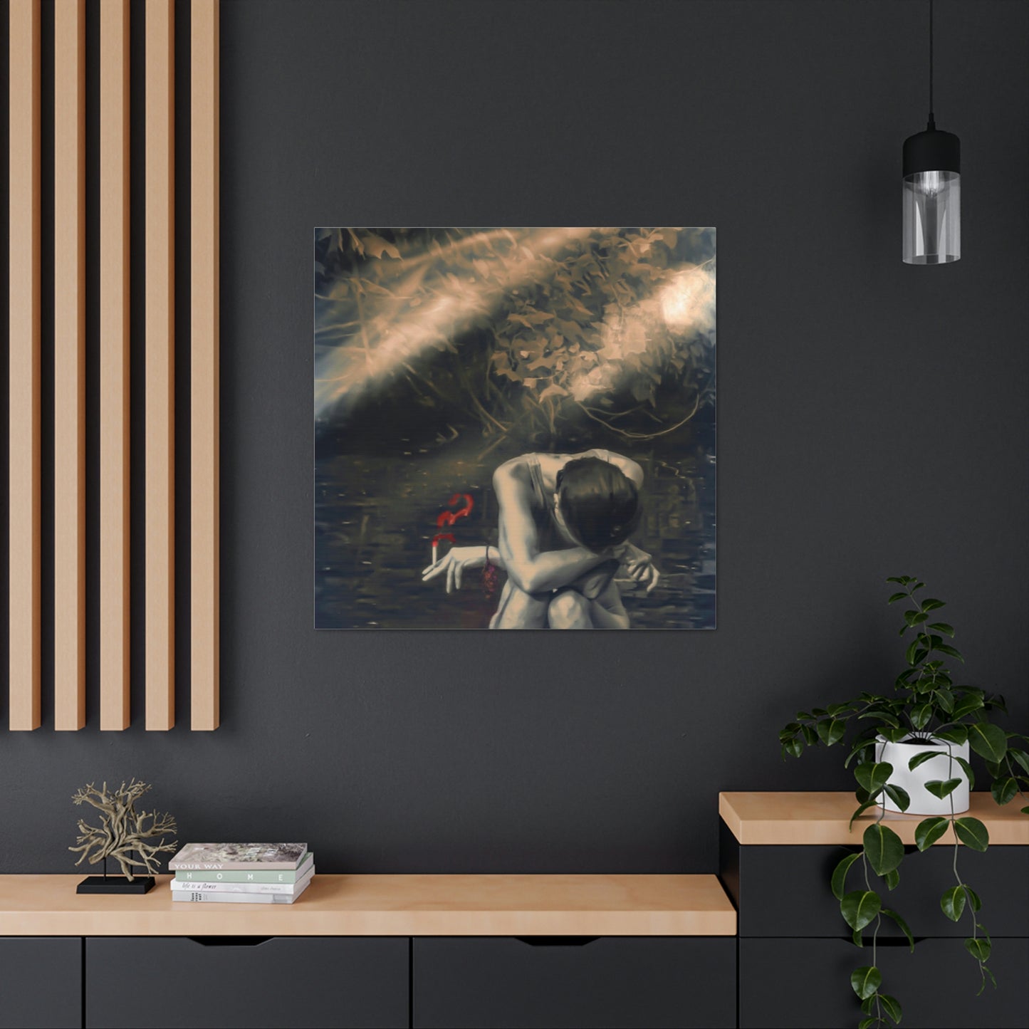 Depression Canvas Print