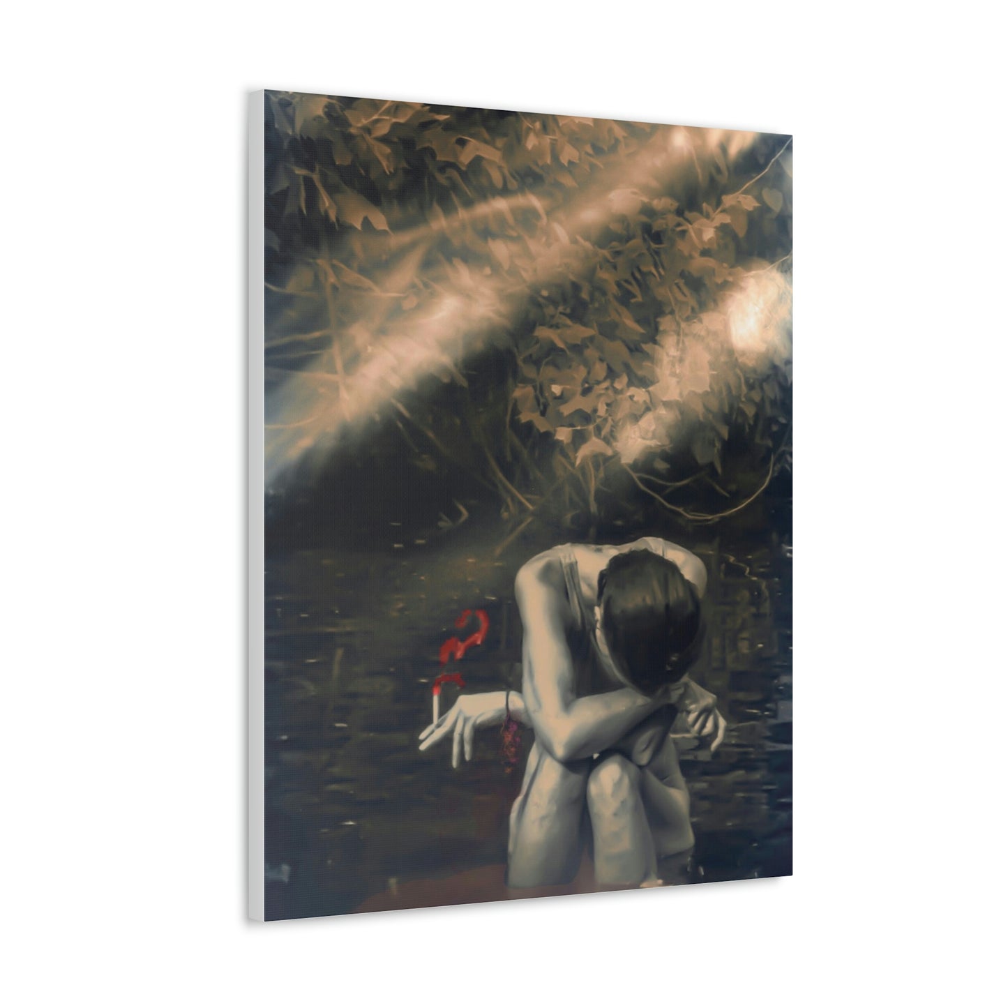 Depression Canvas Print