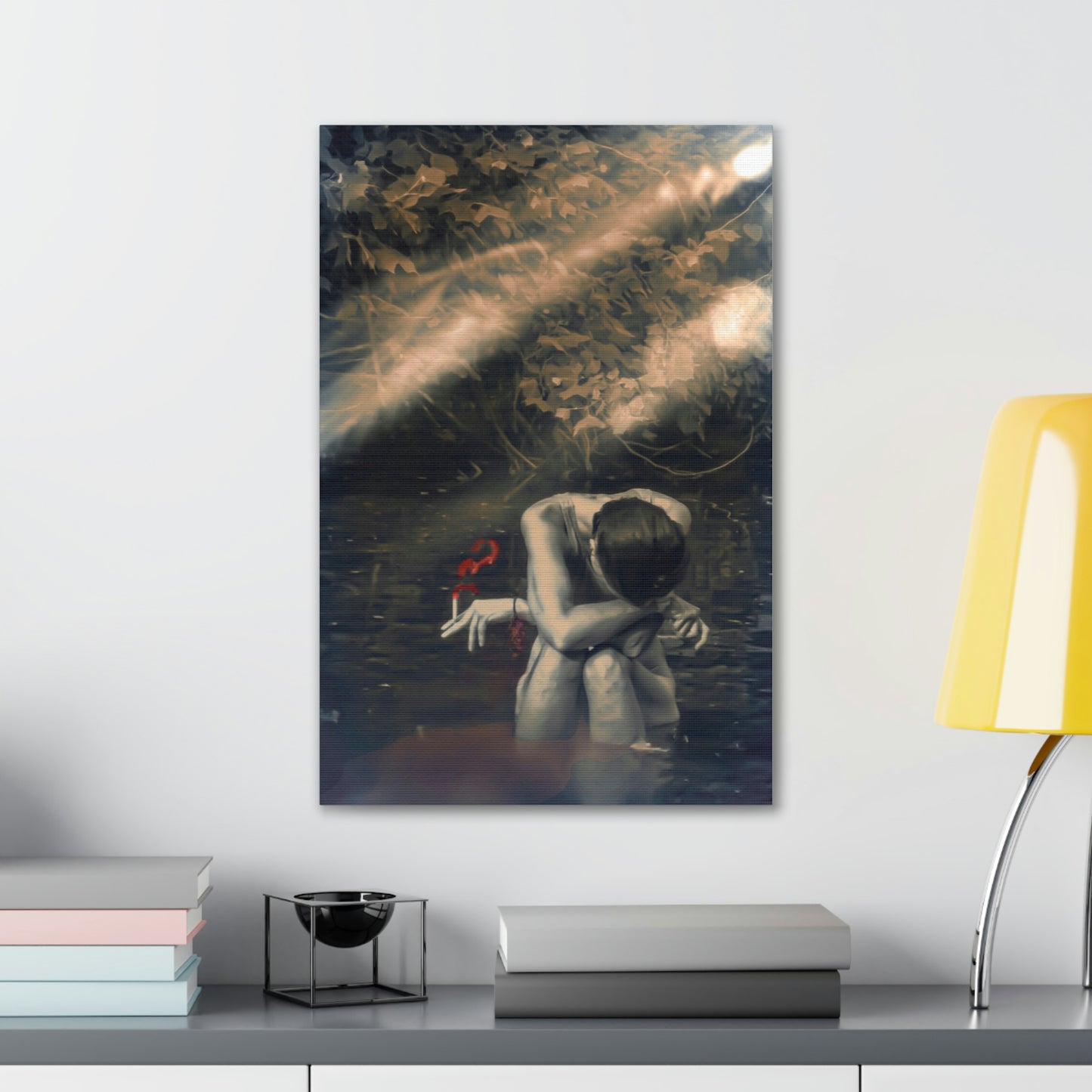 Depression Canvas Print