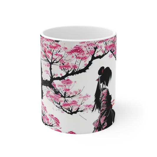 Cherry blossum 7 Ceramic Mug 11oz