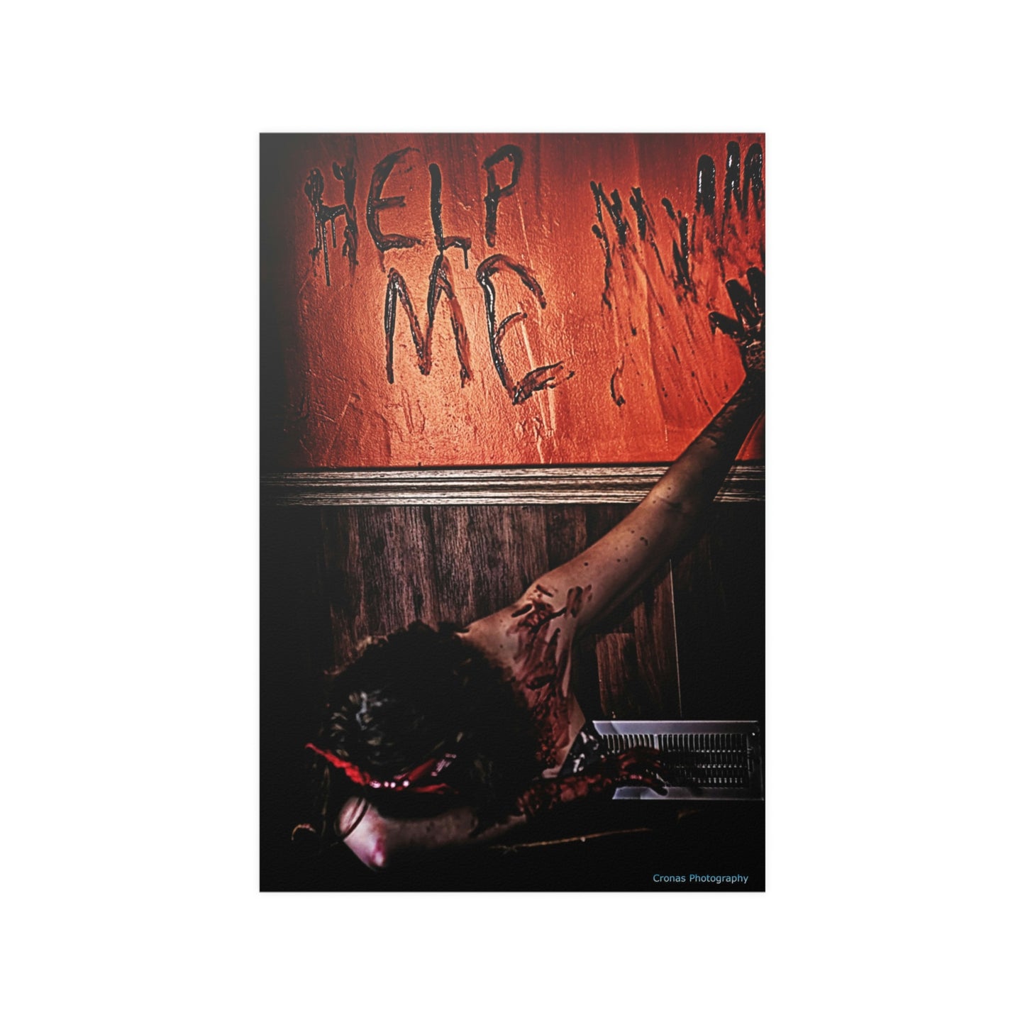 "Help me" Satin Posters (210gsm)