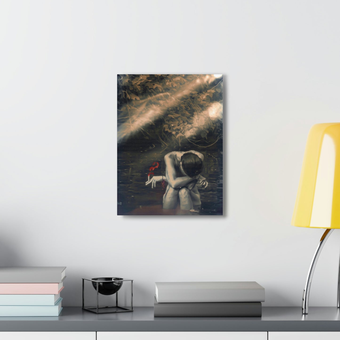 Depression Canvas Print