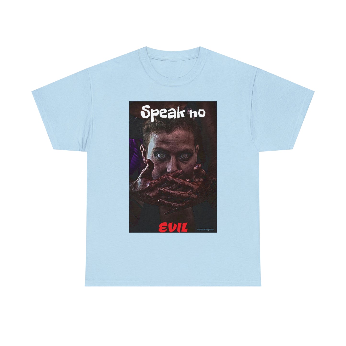 "Speak no evil" Unisex Heavy Cotton Tee