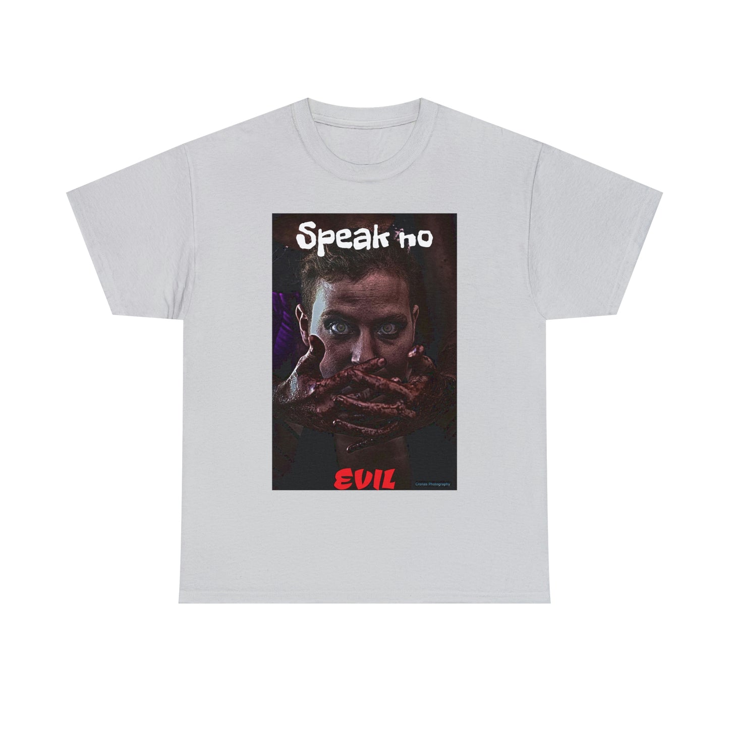 "Speak no evil" Unisex Heavy Cotton Tee