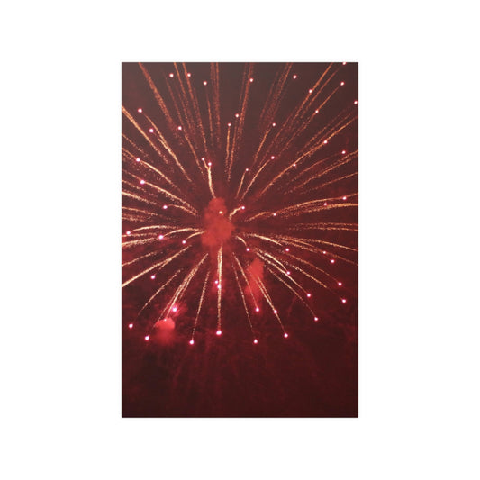 fireworks 2 Satin Posters (210gsm)