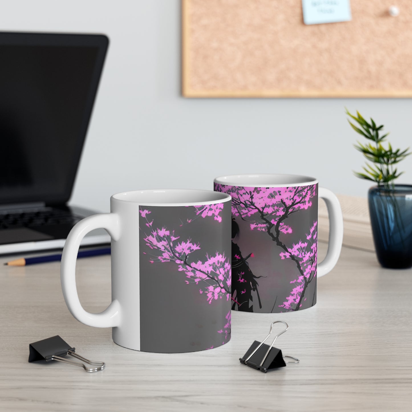 Cherry blossum 3 Ceramic Mug 11oz