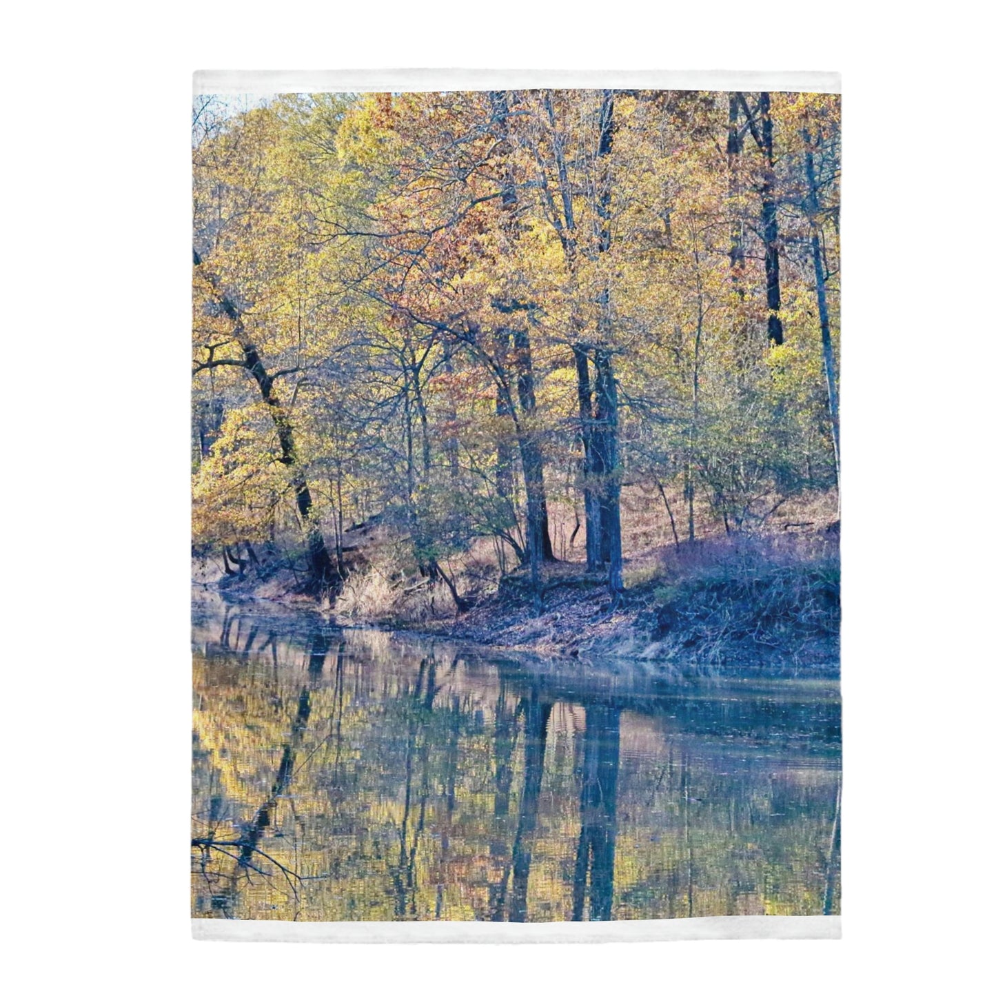 Country fall creek Blanket