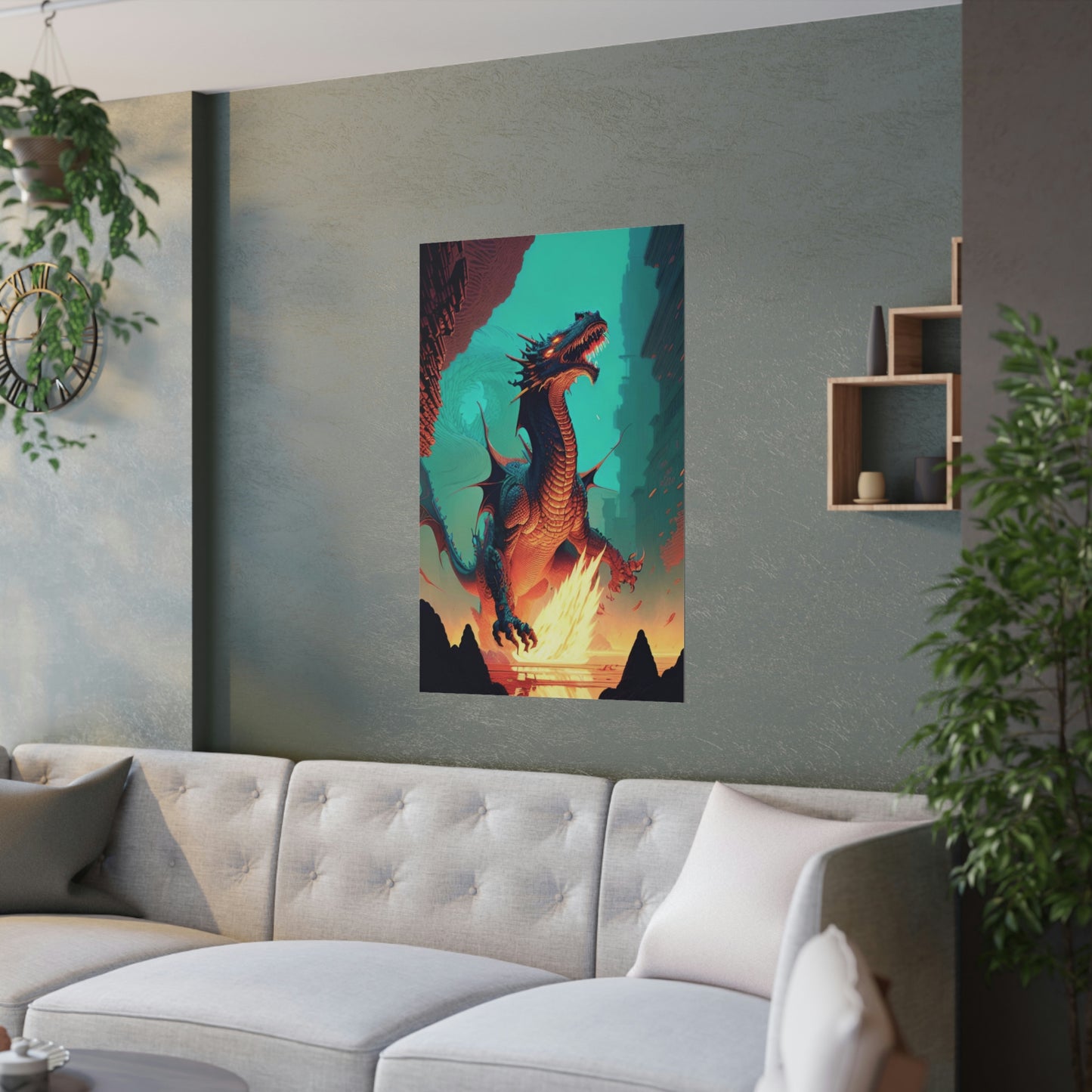 Dragon 3 Satin Posters (210gsm)