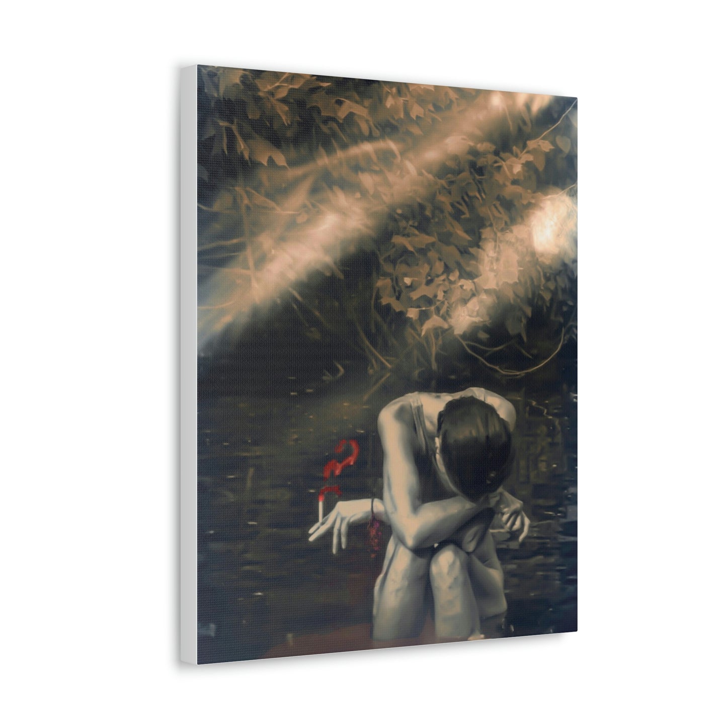 Depression Canvas Print