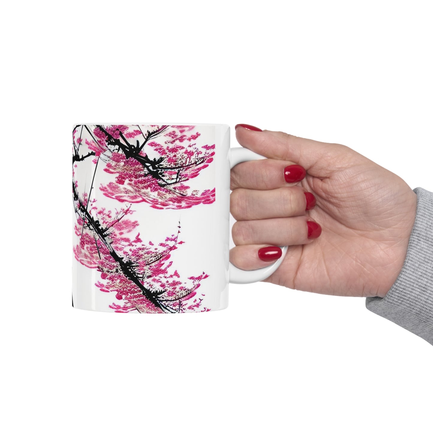 Cherry blossum 6 Ceramic Mug 11oz