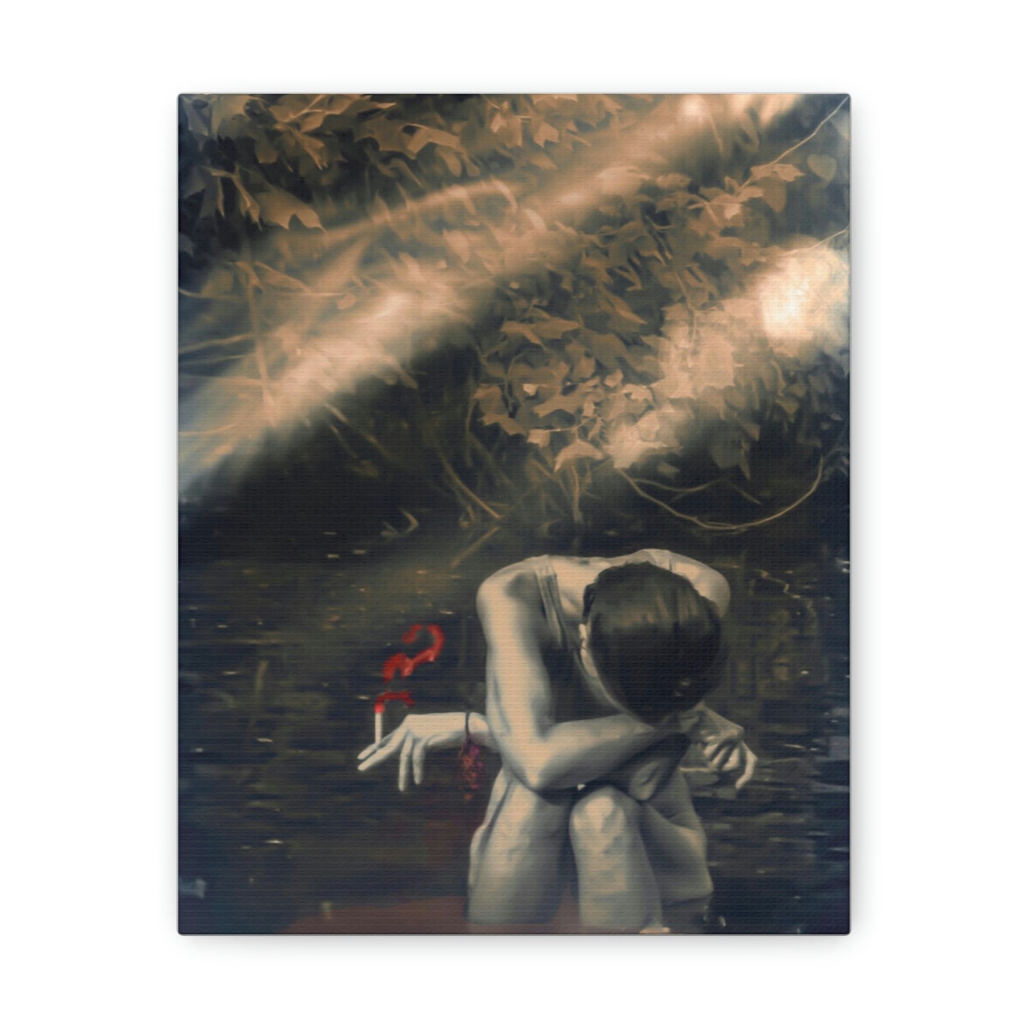 Depression Canvas Print