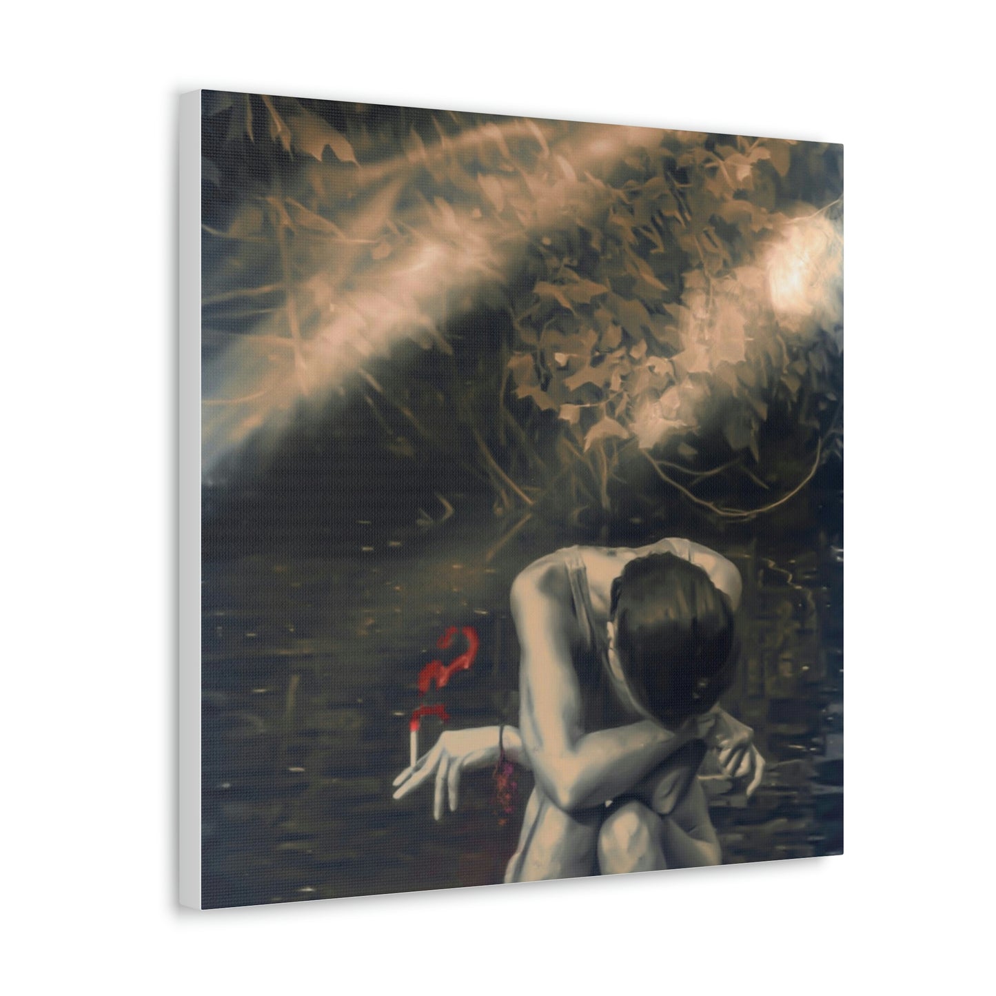 Depression Canvas Print