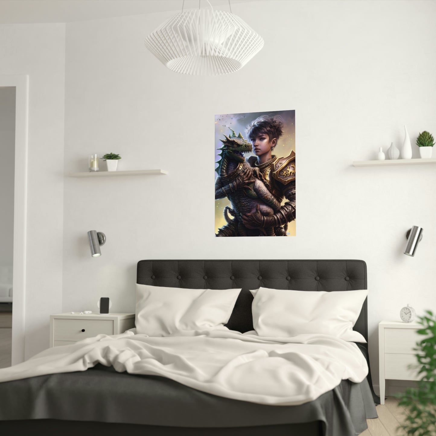 Baby dragon 11 Satin Posters (210gsm)