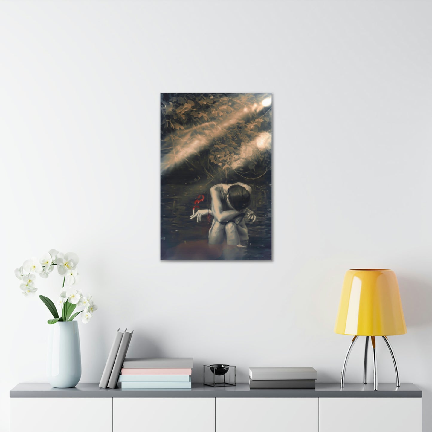 Depression Canvas Print