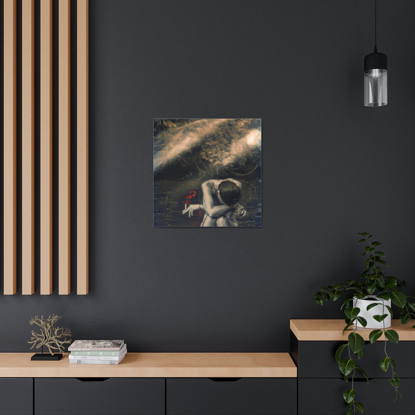 Depression Canvas Print