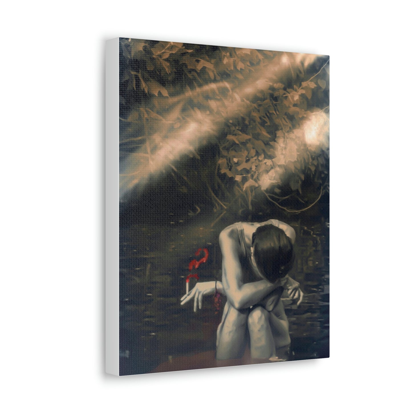 Depression Canvas Print