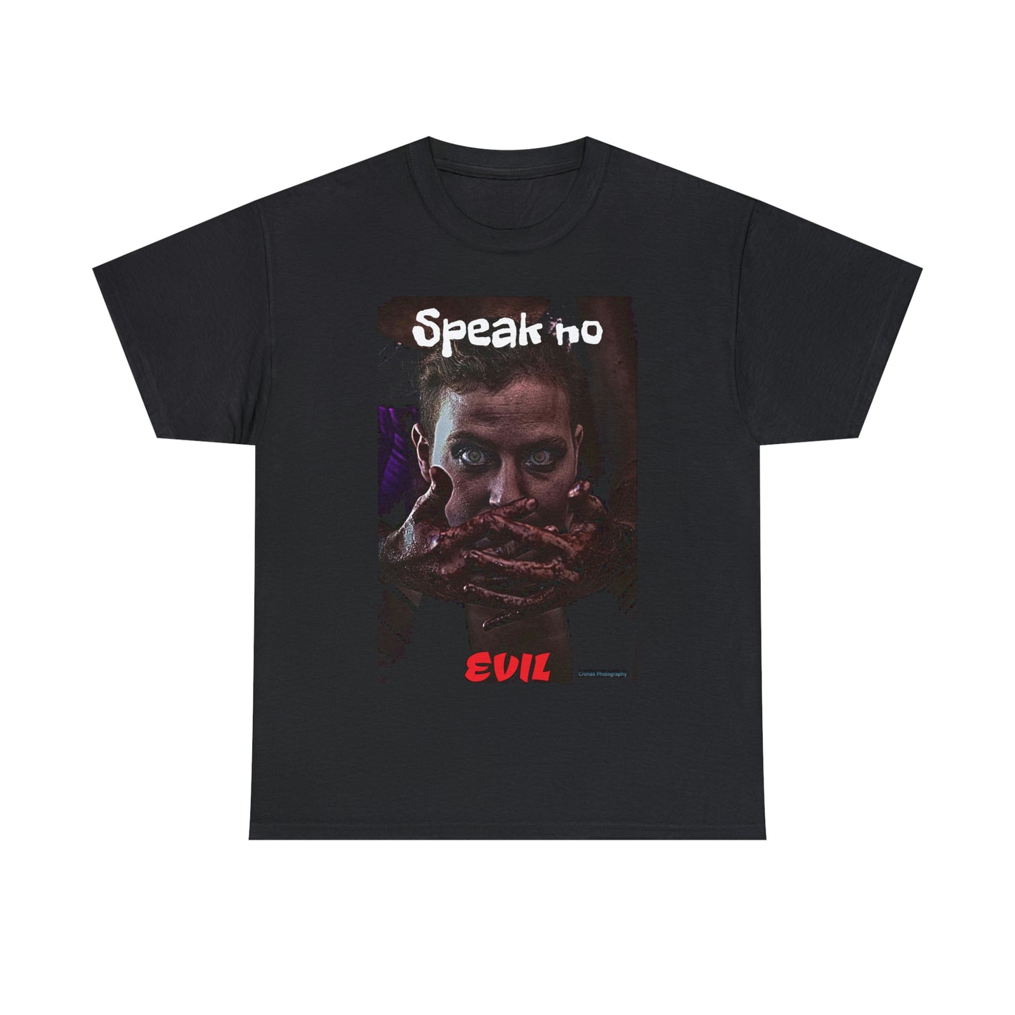 "Speak no evil" Unisex Heavy Cotton Tee