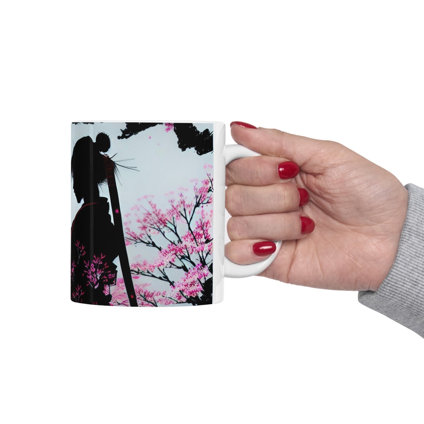 Cherry blossum 8 Ceramic Mug 11oz